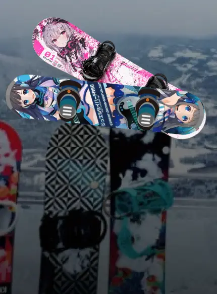 スノボステッカー